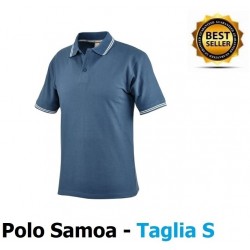 Polo Samoa Blu - Taglia S